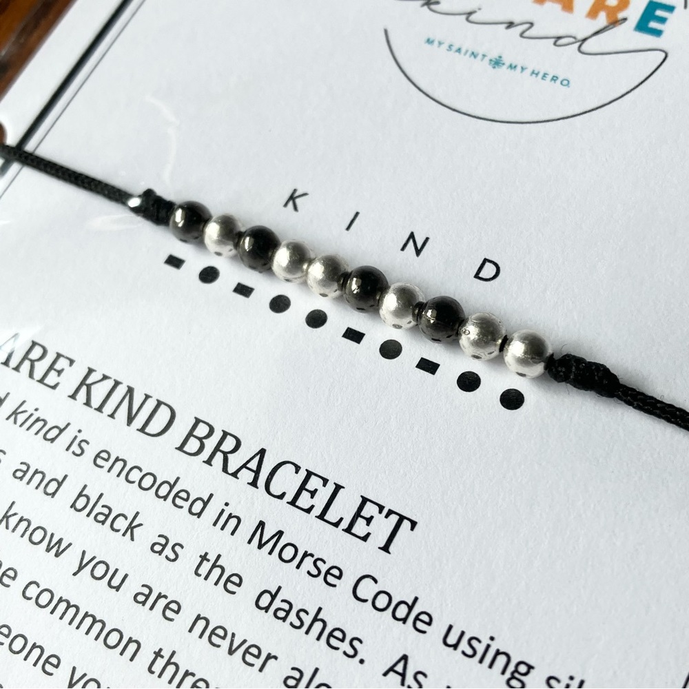 **SOLD** MY SAINT MY HERO Kindness Bracelet